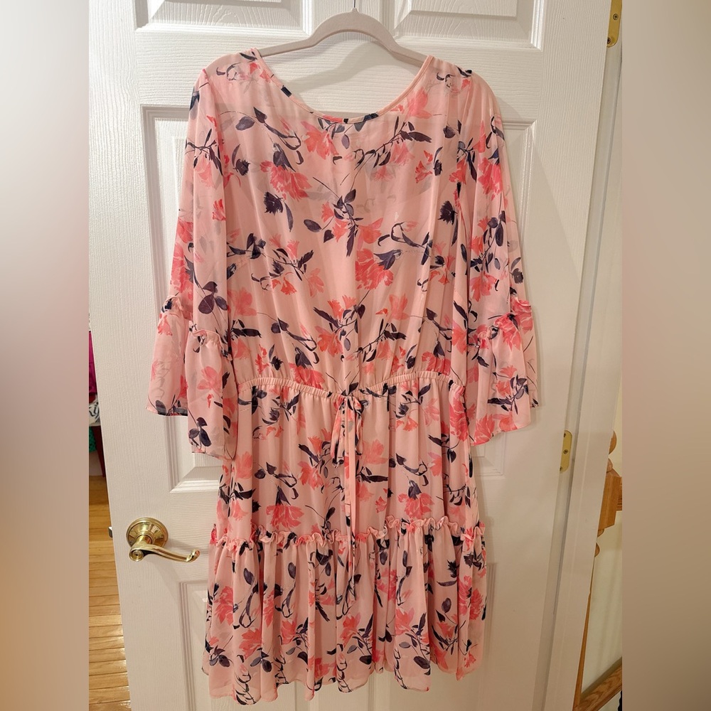 Eliza J Floral Dress 18W